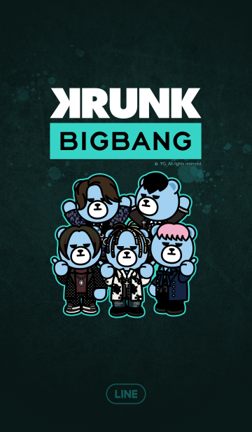 Krunk Bigbang Line着せかえ 600円