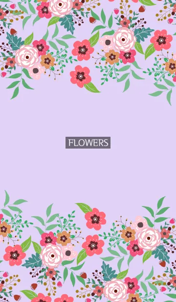 [LINE着せ替え] ahns flowers_121の画像1