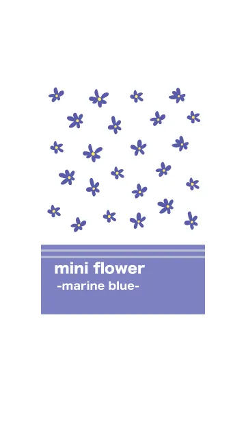 [LINE着せ替え] Mini Flower @summerの画像1