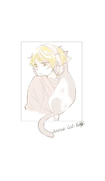 [LINE着せ替え] annui_cat_boyの画像1