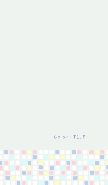 [LINE着せ替え] Color -TILE- 52 -Summer Style-の画像1