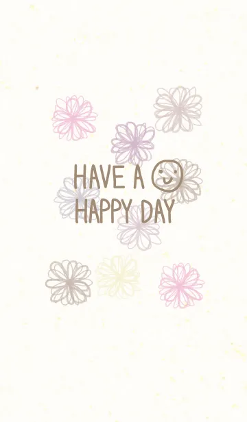 [LINE着せ替え] 大人水彩お花2-スマイル27-の画像1