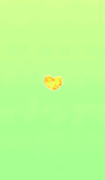 [LINE着せ替え] 幸運を呼ぶハートイエローの画像1