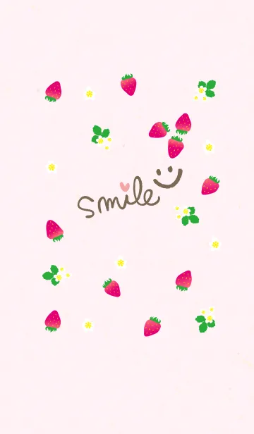 [LINE着せ替え] いちご-スマイル11-の画像1