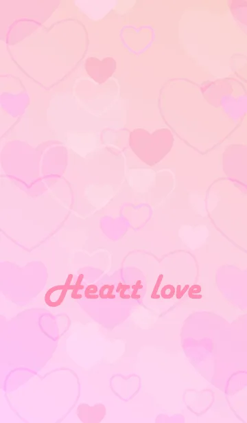 [LINE着せ替え] Heart Love.の画像1