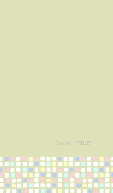 [LINE着せ替え] Color -TILE- 53 -Summer Style-の画像1