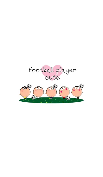 [LINE着せ替え] football player cuteの画像1