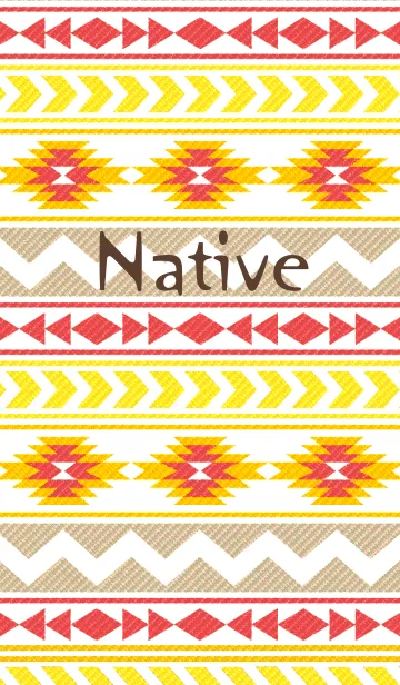 [LINE着せ替え] Native Pattern 1の画像1