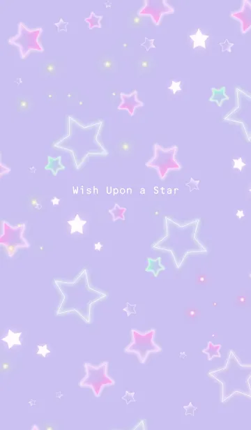 [LINE着せ替え] 願い星[ゆめかわ]の画像1