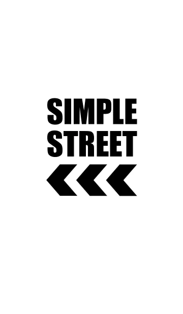 [LINE着せ替え] ストリート系シンプル着せかえ[白]の画像1