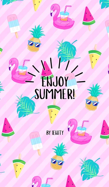 [LINE着せ替え] Enjoy Summer！！の画像1