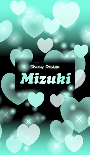 [LINE着せ替え] みずき❤️の着せかえ❤️ミントハートの画像1