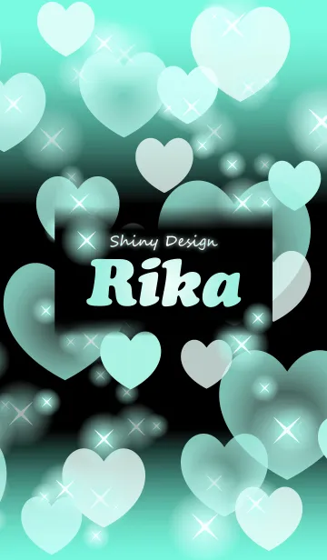 [LINE着せ替え] りか❤️の着せかえ❤️ミントハートの画像1