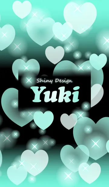 [LINE着せ替え] ゆき❤️の着せかえ❤️ミントハートの画像1