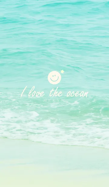 [LINE着せ替え] I love the ocean SMILE 5 -SUMMER-の画像1
