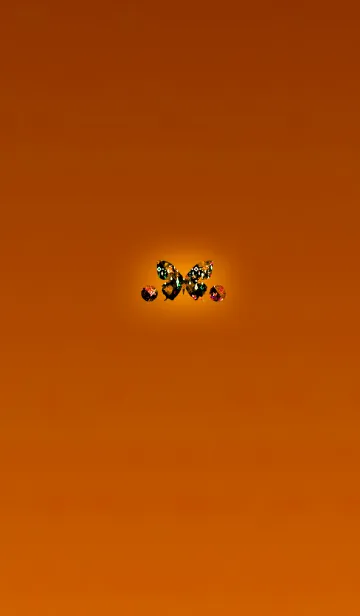 [LINE着せ替え] おしゃれなアゲハオレンジの画像1