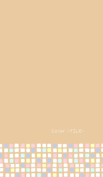 [LINE着せ替え] Color -TILE- 55 -Summer Style-の画像1