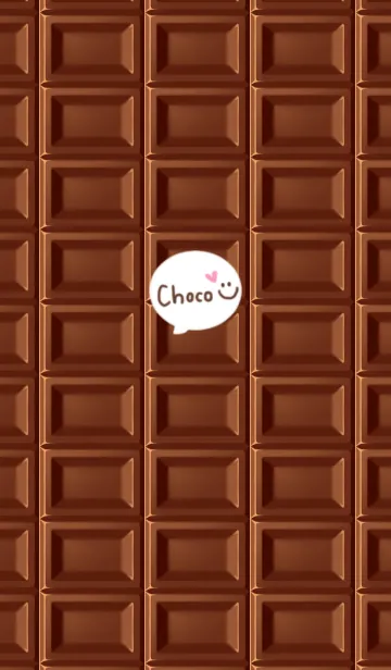[LINE着せ替え] チョコレート＆シンプルの画像1