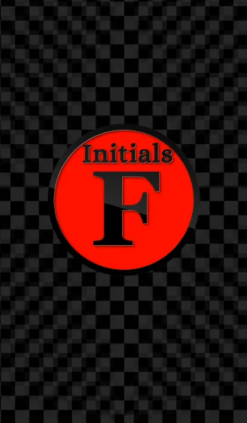 Good fortune Initials 9 "F"(j)の着せ替えメイン画像