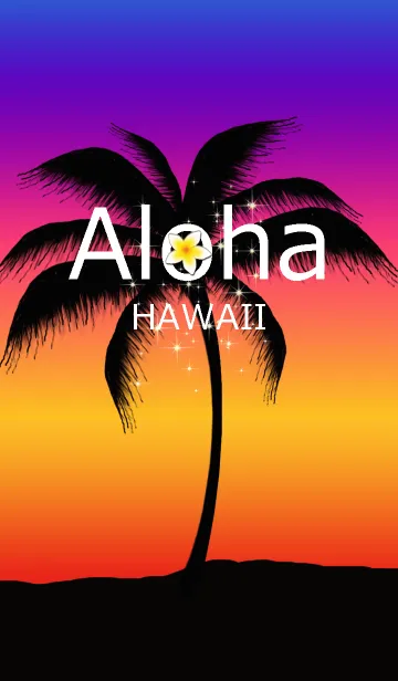 [LINE着せ替え] 夏＊ALOHA+18の画像1