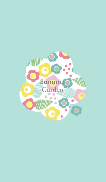 [LINE着せ替え] Summer gardenの画像1