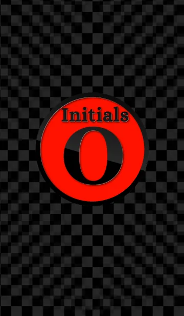 [LINE着せ替え] Good fortune Initials 9 "O"(j)の画像1