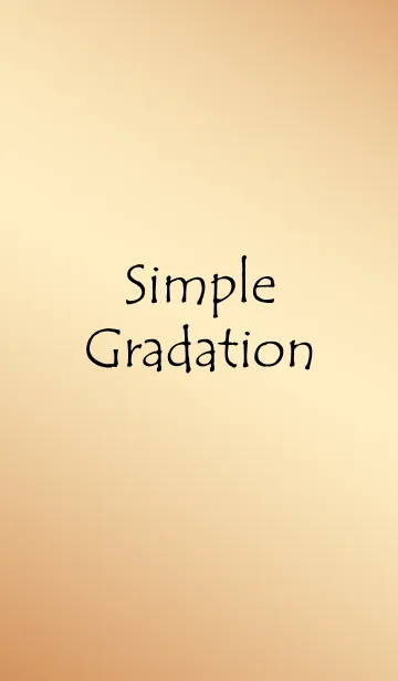 [LINE着せ替え] Simple Gradation -GOLD-の画像1