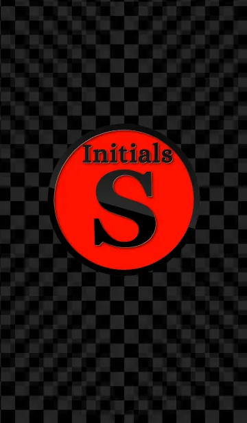 [LINE着せ替え] Good fortune Initials 9 "S"(j)の画像1