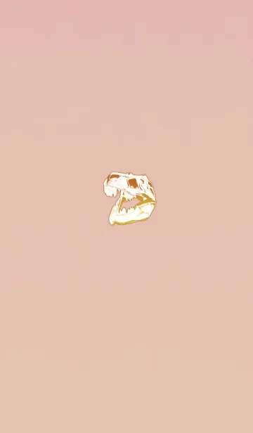 [LINE着せ替え] 骨骨オレンジの画像1