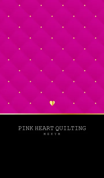 [LINE着せ替え] PINK HEART QUILTING 3の画像1