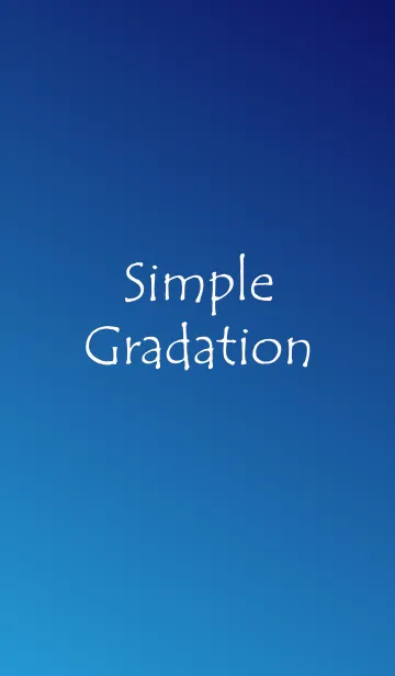 [LINE着せ替え] Simple Gradation -CLEAR SKY-の画像1