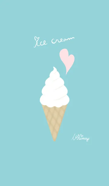 [LINE着せ替え] ice cream shop -SUMMER-の画像1
