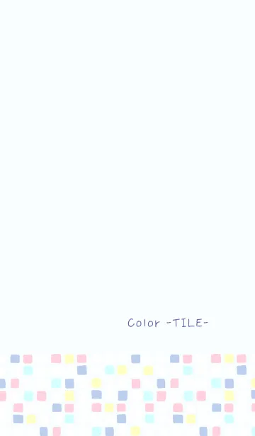 [LINE着せ替え] Color -TILE- 58 -Summer Style-の画像1