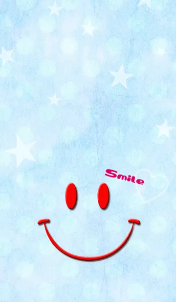 [LINE着せ替え] Smile ！！ 水彩紙の画像1