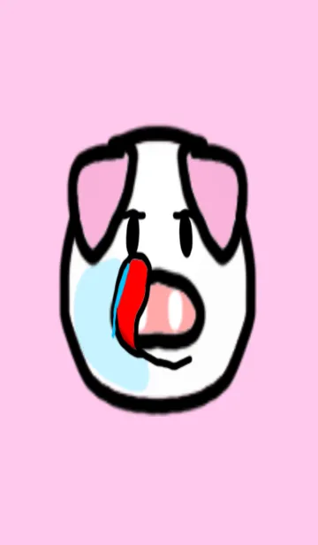 Funny pink pigの着せ替えメイン画像