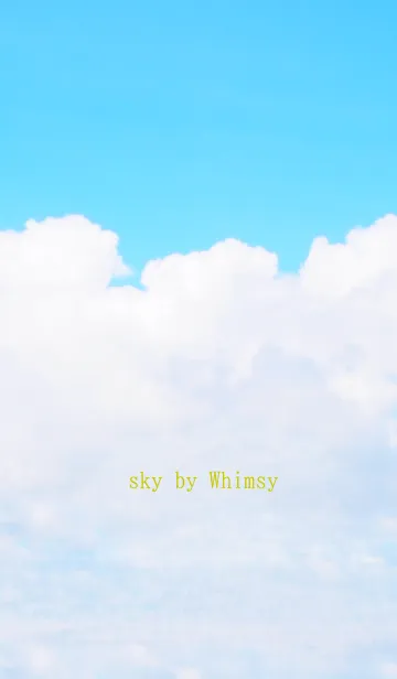 [LINE着せ替え] sky by Whimsy -SUMMER-の画像1