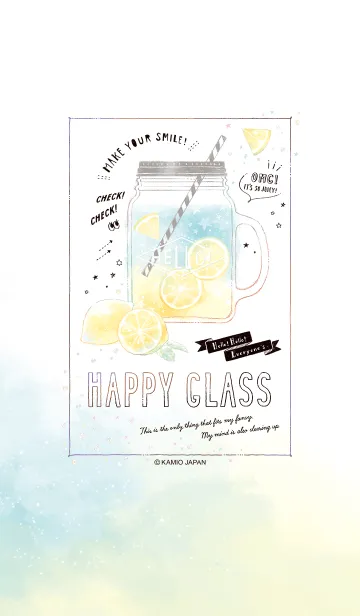 [LINE着せ替え] HAPPY BOTTLE-Lemonの画像1