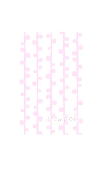 [LINE着せ替え] pompon pinkの画像1