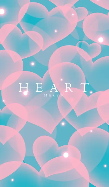 [LINE着せ替え] HEART -RETORO＆PINK-の画像1