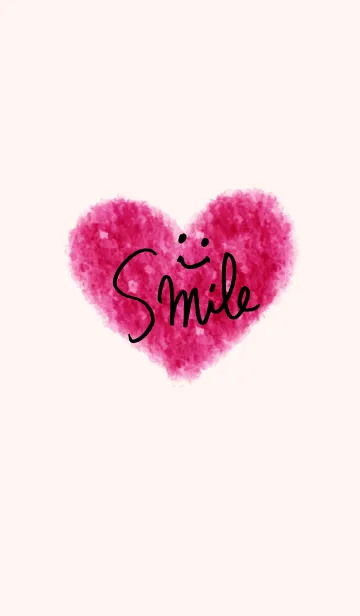 [LINE着せ替え] 大人スマイルと赤いハート16の画像1