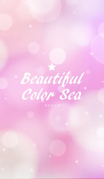 Beautiful Color Sea Pink -STAR-の着せ替えメイン画像