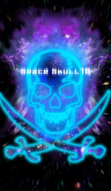 [LINE着せ替え] Space Skull16の画像1