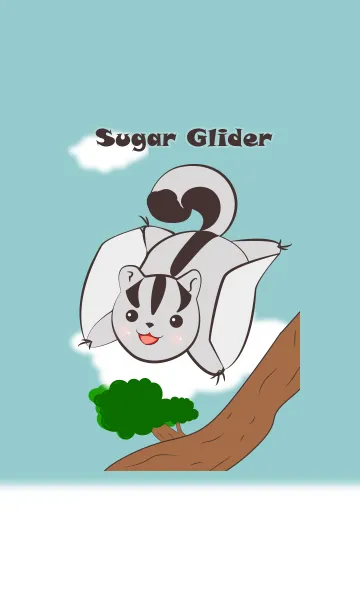 [LINE着せ替え] Flying Sugar Glider (JP)の画像1