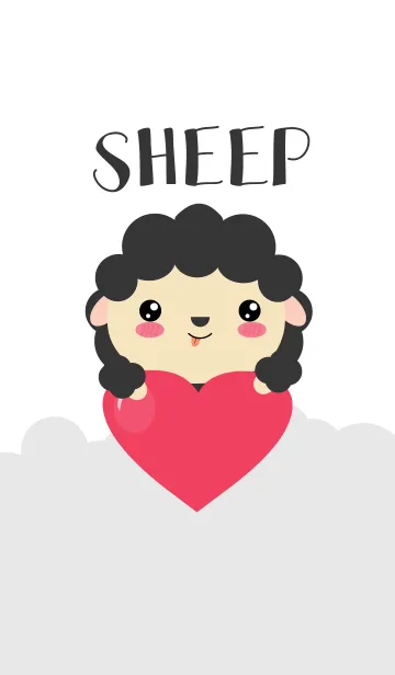 [LINE着せ替え] I,'m Lovely Black Sheep Theme (jp)の画像1