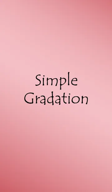 [LINE着せ替え] Simple Gradation -METAL RED-の画像1