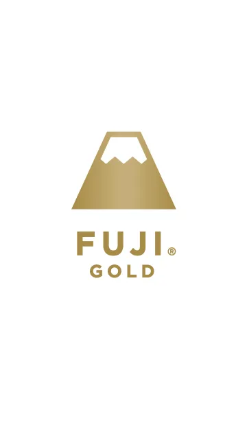 [LINE着せ替え] FUJI シンプル GOLD ver.の画像1