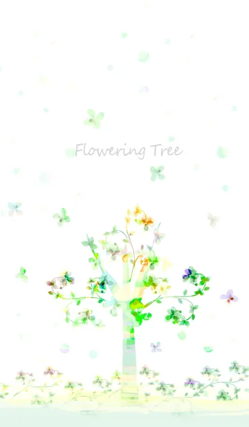 [LINE着せ替え] artwork_Flowering tree8の画像1