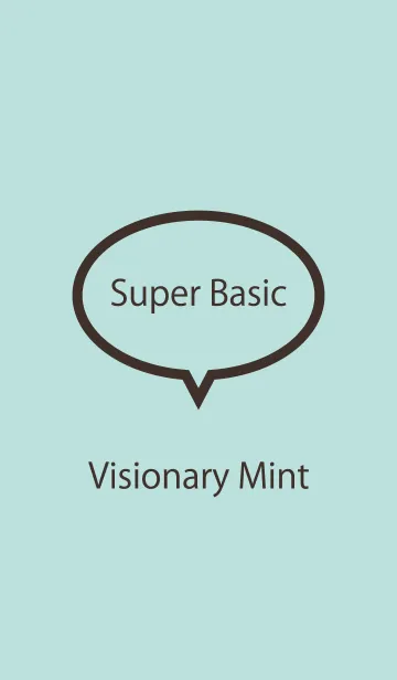 [LINE着せ替え] Super Basic Visionary Mintの画像1