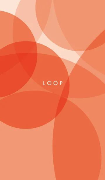 [LINE着せ替え] loop / redの画像1