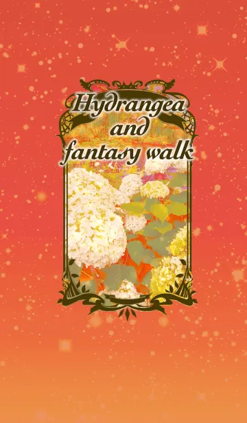 [LINE着せ替え] Hydrangea and fantasy walkの画像1